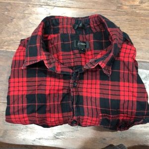J. Crew plaid shirt long sleeve slim medium